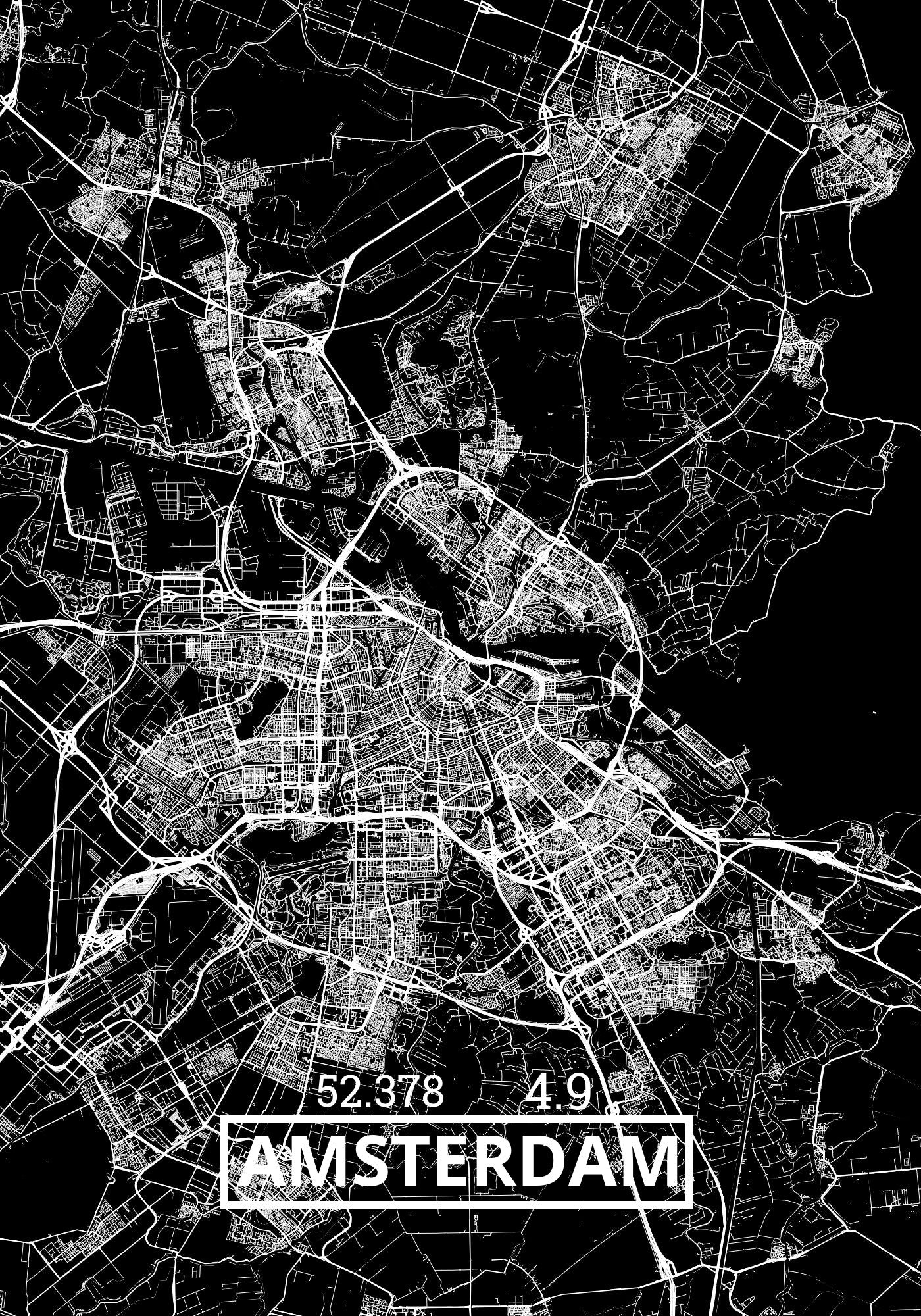 City black and white