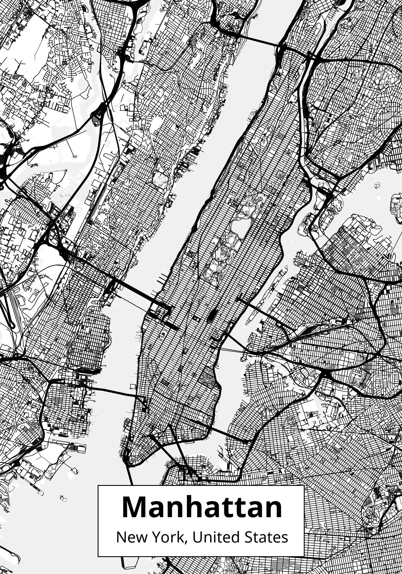 City with overlay