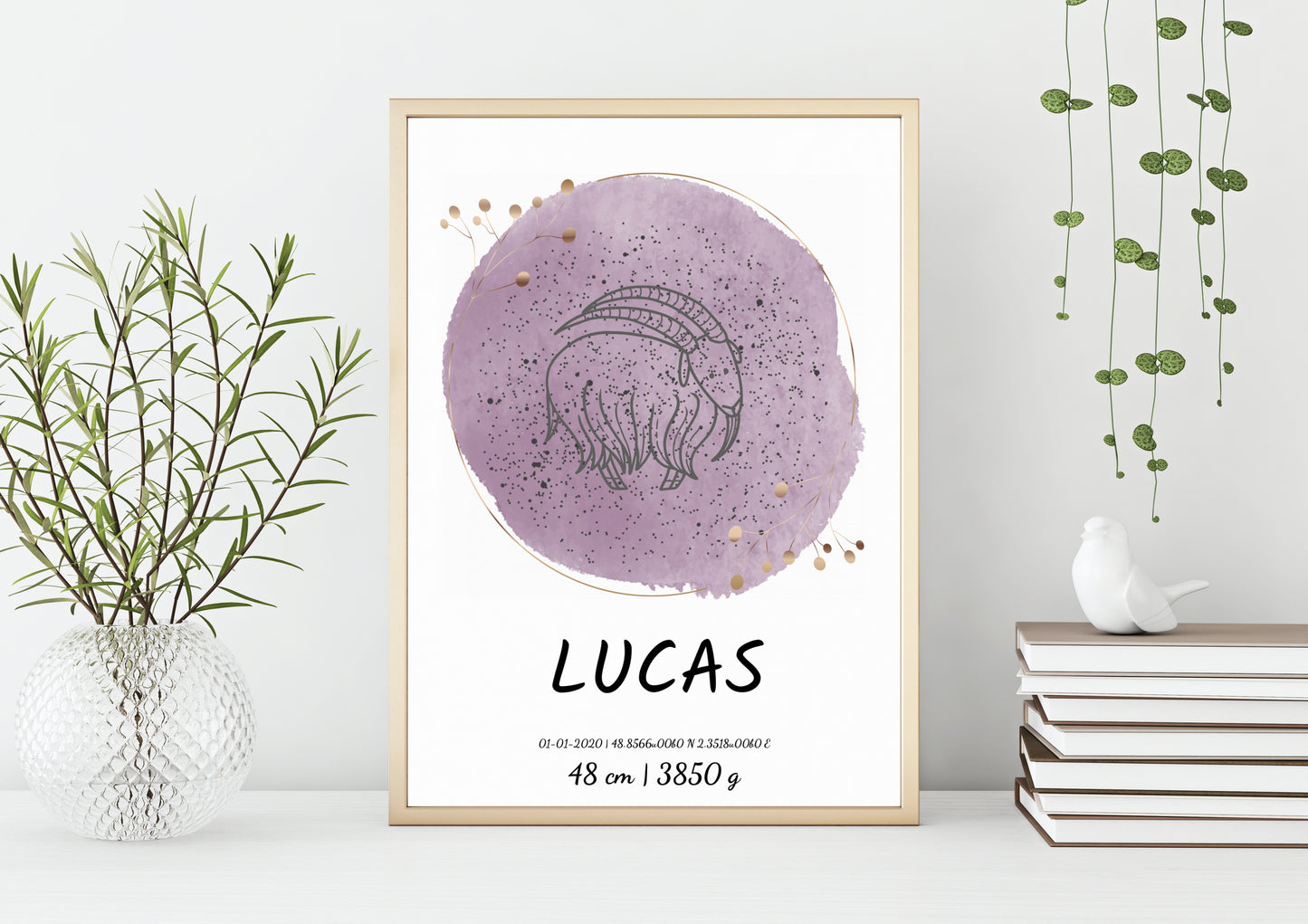 21 x 30 cm matte paper poster